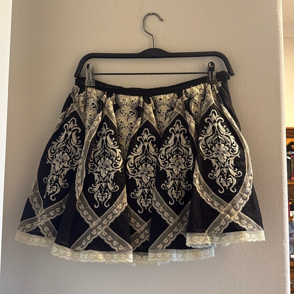 Sheri Bodell lace skirt